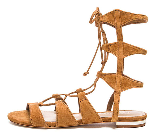 Schutz Erlina Gladiator Sandal Cognac Tan  B07bsnfk86_200324