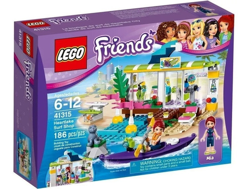 Lego Friends - Tienda De Surf De Heartlake (41315)