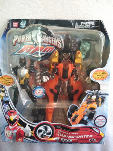 Transporter Formula Wolf Power Rangers Rpm Bandai