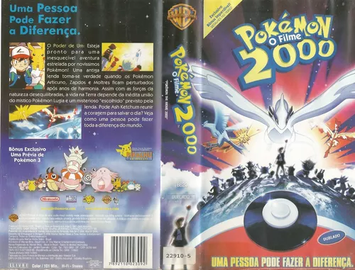 Vhs Pokemon o filme (Dublado) - Sebo Casa Laranja