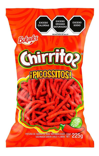 Churritos Bokados Chirritos Maiz Chile 225g