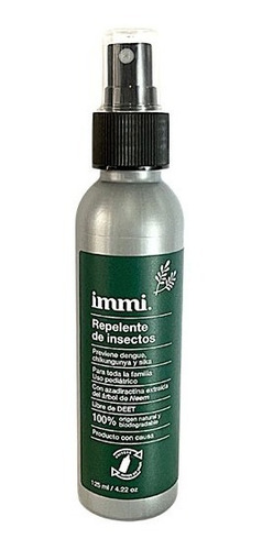Immi Repelente De Insectos Natural Biodegradable Vegano 