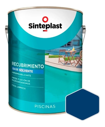 Sinteplast Piscinas Caucho Piletas Protec Superficie | 10l