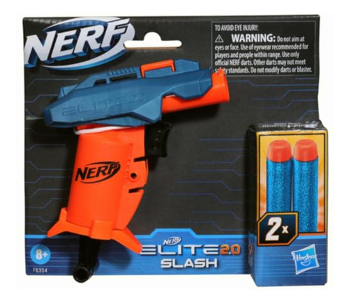 Nerf Elite 2.0 Slash Blaster Incluye 2 Dardos Elite Palanca