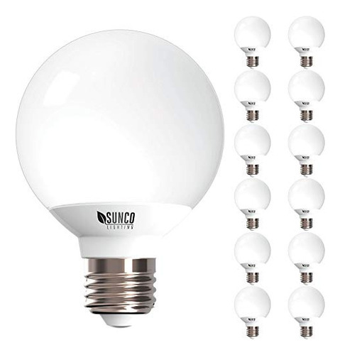 Paquete De 12 Bombillas Led Ul Y Energy Star Bombilla Led G