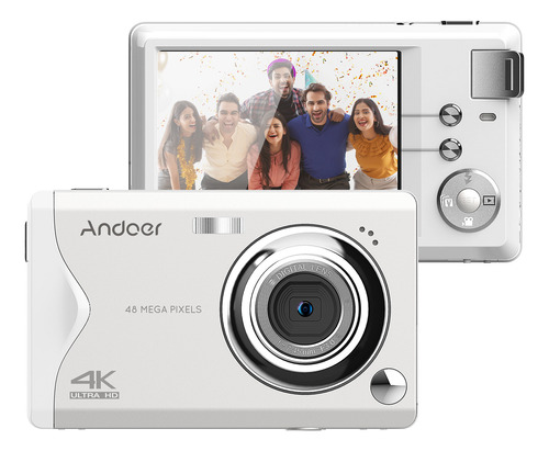 Andoer-2 Cámara Digital Portátil 48mp 4k Ultra Hd 16x Zoom A