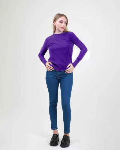 Sweater Pack X 2 Elastizado Básico Mujer Bremer 