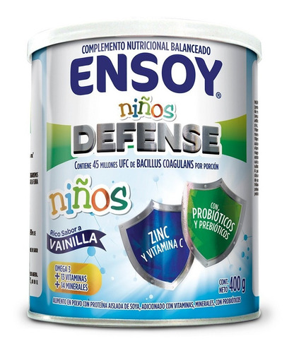 Ensoy® Niños Defense 400g - Unidad a $40500