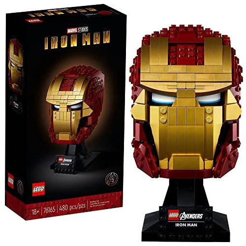 Set Construcción Lego 480 Piezas Casco Iron Man Marvel