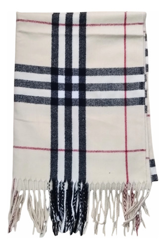 Bufanda Pashmina Chalina Ruana Unisex 1 Cuadrillé Unico