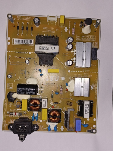 Tarjeta Fuente Lg 49un7100pua Eax67189201(1.7) Eay64511101 (Usado)