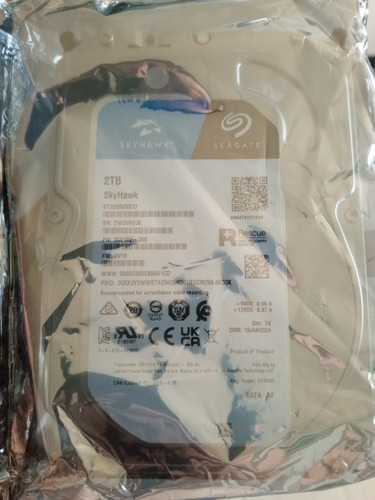 Disco Duro De 2tb Seagate Skyhawk