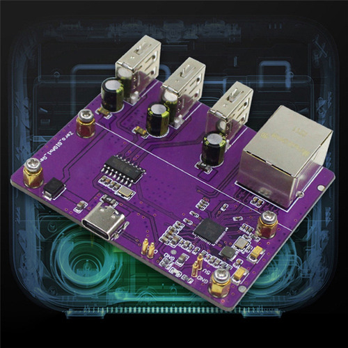 Para Raspberry Pi Zero 2 W, Usb Para Rj45 Hub Ethernet (sem
