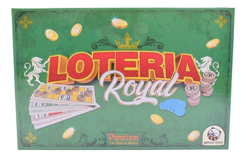 Juego De Mesa Lotería Royal Premium Gato Garabato