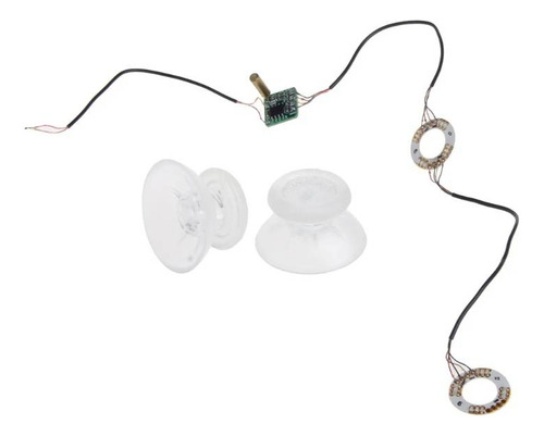 Kit De Botões Com Fita Led Compatível Com Controle De Ps4