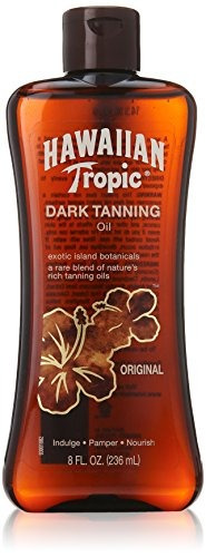 Hawaiian Tropic Oscuro Aceite Bronceador Hidratante