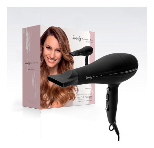 Imagen 1 de 3 de Secador De Pelo Soft Touch Beauty Pampita 2200w Bp361