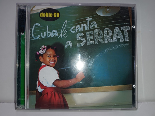 Joan Manuel Serrat Cd Doble Cuba Le Canta A Como Nuevo 