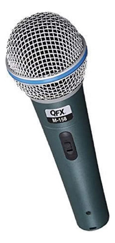 Micrófono Dinámico Para Instrumentos Qfx, Conector Xlr (m-15