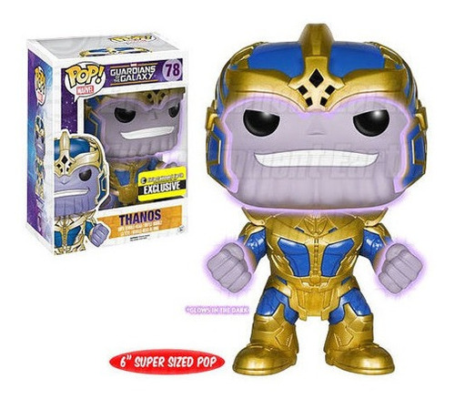 Funko Pop! Thanos Guardianes De La Galaxia Brilla En La