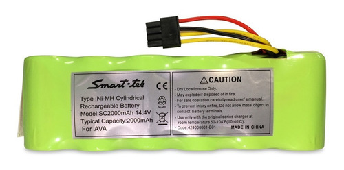 Repuesto Ava Original Aspiradora Robot Smart Tek Negra