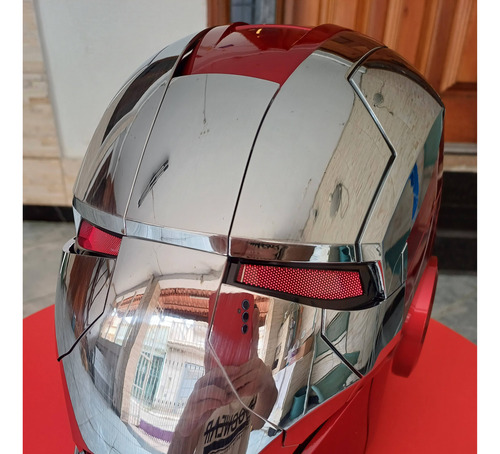 Capacete Comando Voz Mk 5 Homem De Ferro Iron Man Sem Juros