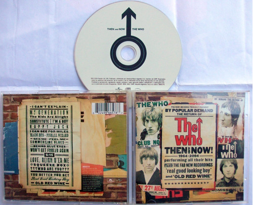 The Who - Then And Now 1964 2004 20 Hits / Cd 2004 Impecable