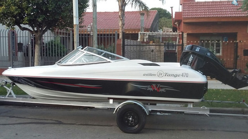 Lancha Open Con Mercury 50 Hp 4 Tiempos Todo 0km