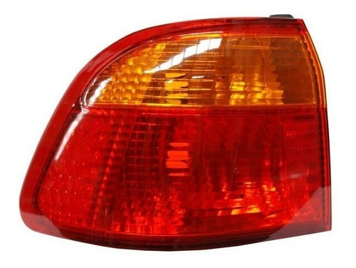 Calavera Honda Civic 99-00 4puertas Rojo/ambar Ext Izquierda