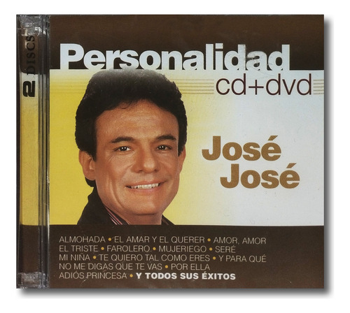 José José - Personalidad - Cd + Dvd