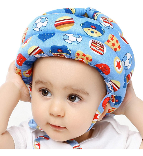 Iulonee Baby Infante Helmet Helmet No Bump Safety Head Cushi