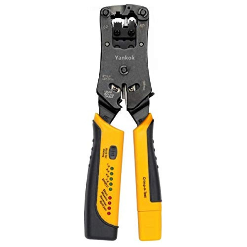 Yankok [rj45 Rj12 Rj11 Cable Tester Crimper] Para Conectores