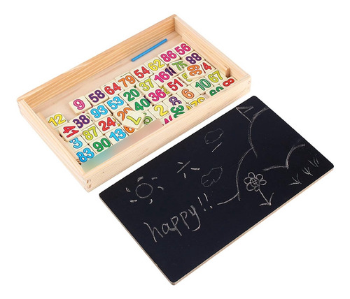 Juguete Matematico Montessori Suma Resta Reloj + Pizarra