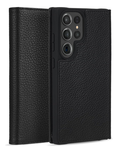 Funda Case-mate Billetera Para Galaxy S23 Ultra Negro Joyas