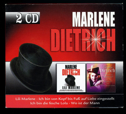 Marlene Dietrich Canciones Militares Y Otras Album De 2  Cds