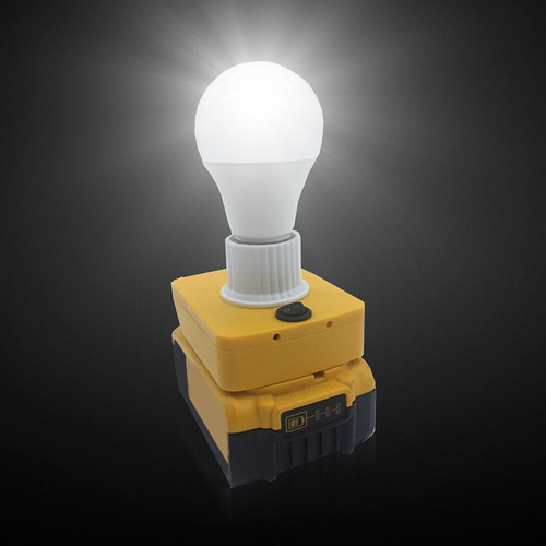 Lâmpada Led Portátil E27 Para Lítio Da Série Dcb 18v 20v