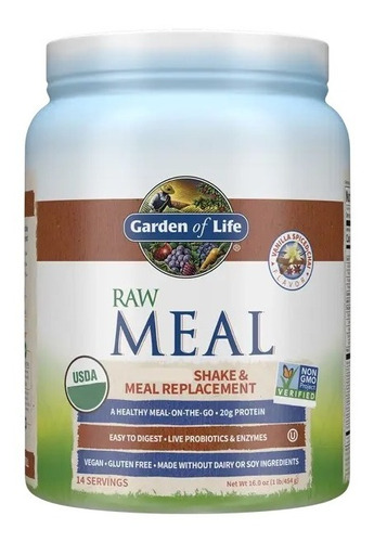 Garden Of Life | Raw | Meal Replacement Powder Shake | 454g