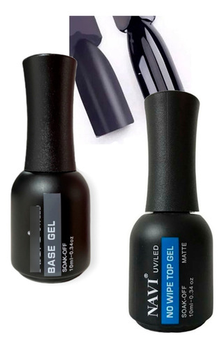 Gel Navi Uv Led Top + Base Coat 10ml Semi Permanente