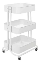 Comprar Carro Organizador Multiuso Canastos 3 Niveles Ruedas Pettish