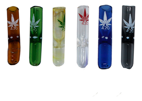 50pz Bong Pipa Herbal Un Espiral 12mm