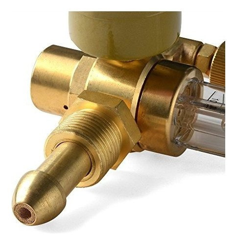 Agptek Argon Co2 Mig Tig Regulador De Caudal Cga580 Welding