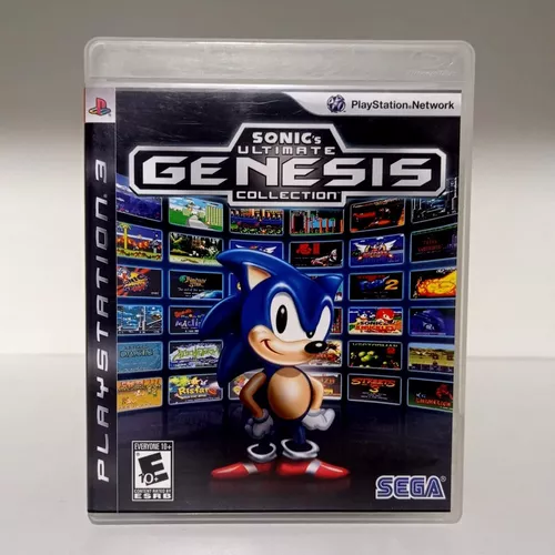 Sonic's Ultimate Genesis Collection Microsoft Xbox 360 Video Game Hits Sega