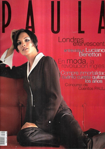 Revista Paula Mayo 1997 / N° 756 / Luciano Benetton