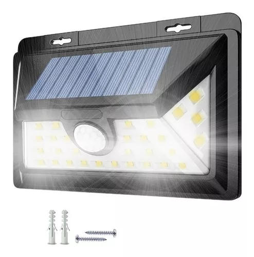 Luz Solar 32 Led Con Sensor Movimiento Exterior Jardin