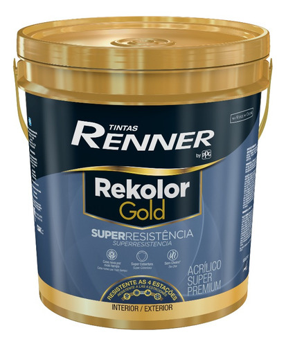 Pintura Rekolor Gold Super Resistencia- Megacolor