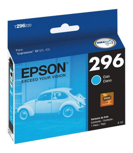 Cartucho Epson T296220 Cyan (b)