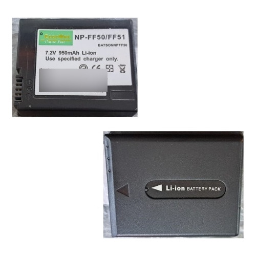 Bateria Camara Sony Np-ff50 Np-ff51 Np-ff70 Np-ff71 Dcr-ip1