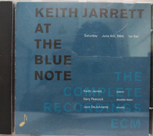 Keith Jarrett  Keith Jarrett At The Blue Note  Saturday Cd
