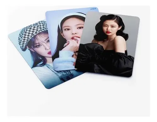 Qxqh Lz Photocards Yl Da Jennie Do Blackpink - 55 Cartões