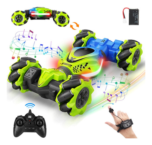 Coche Acrobático 4wd Gesture Rc Controlado A Mano Para Niños